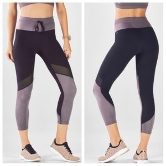 Fabletics Pants - Fabletics high-waisted statement powerhold capri